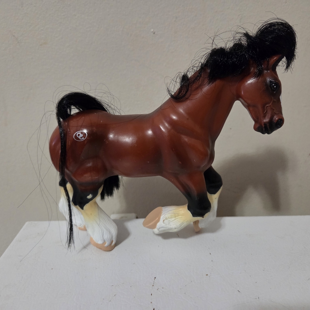 Grand Champion Clydesdale Toy Horse Figure